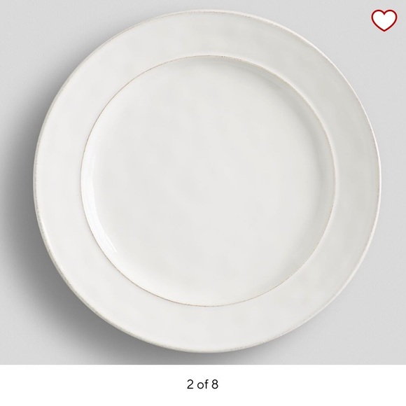 Pottery Barn Stone Dinner Plates (set of 4) - Picture 2 of 4